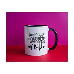 funny valentine svg | i don't need a valentine i need a nap svg | valentine's day svg | cupid svg | happy valentine's da