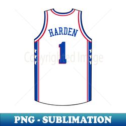 James Harden Philadelphia Jersey Qiangy - Digital Sublimation Download File - Boost Your Success with this Inspirational PNG Download