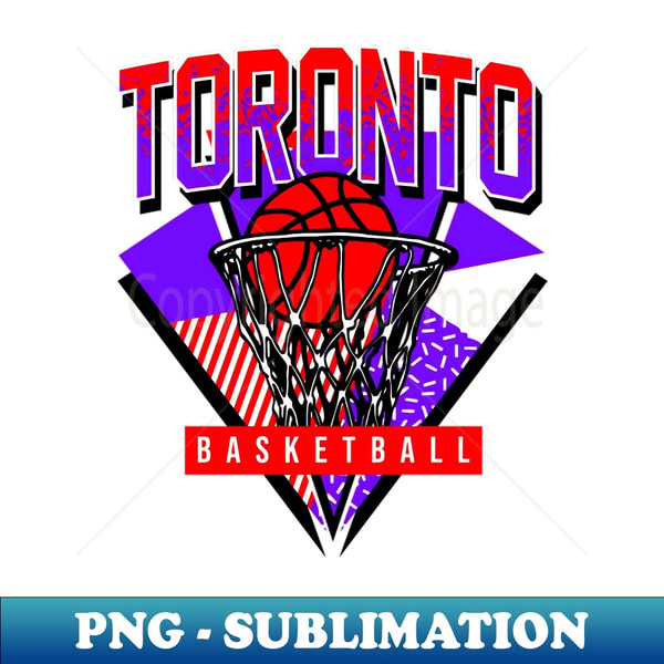 Throwback Transparent Toronto Basketball 90s Throwback - PNG Transparent Sublimati | Inspire ...