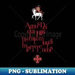 Agnus Dei - Aesthetic Sublimation Digital File - Stunning Sublimation Graphics