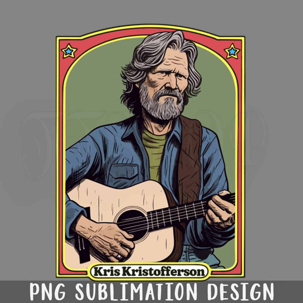 DMG559-Kris Kristofferson Original Retro Style Fan Illustration PNG Download.jpg
