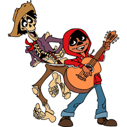 coco miguel and hector svg, coco svg, coco cricut, coco clipart, coco layered, miguel svg, disney svg, instant download