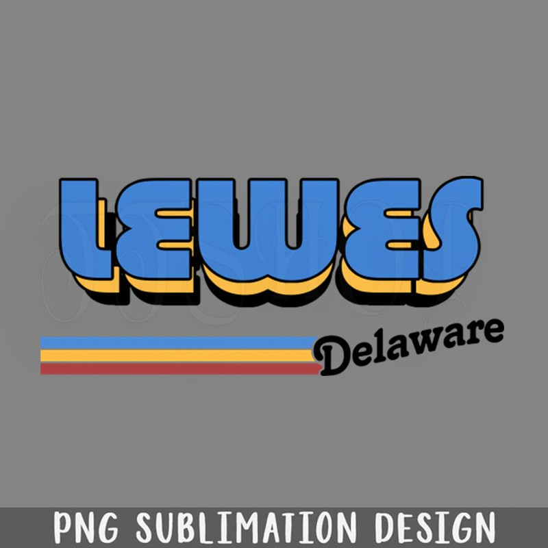 DMG800-Lewes Delaware Retro Style Design PNG Download.jpg