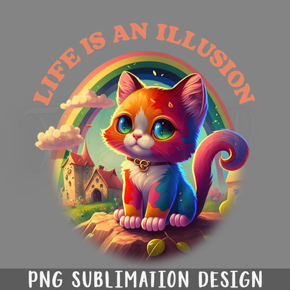 DMG816-Life Is An Illusion Existentialist Meme Design PNG Download.jpg