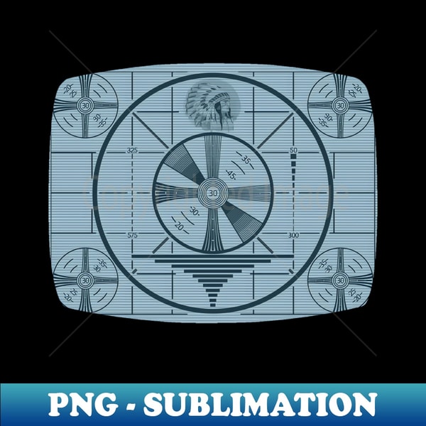 Indian Head Test Pattern - Exclusive Sublimation Digital Fil | Inspire ...