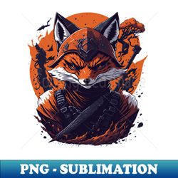 Ninja fox - Exclusive PNG Sublimation Download - Revolutionize Your Designs