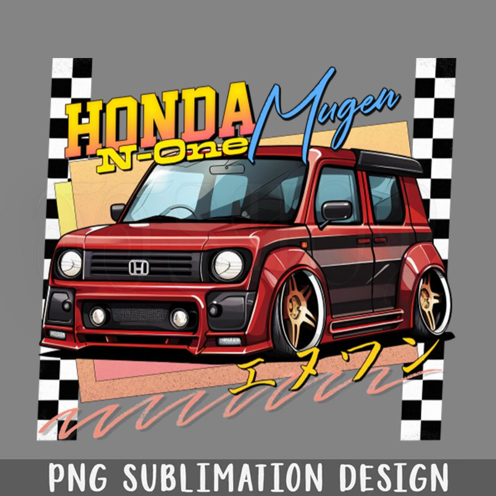 DMEE769-Honda One Mugen Retro Classic Car Lover PNG Download.jpg