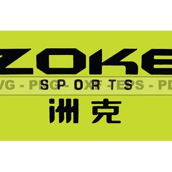 Zoke Sports Svg, Fashion Brand Logo 148