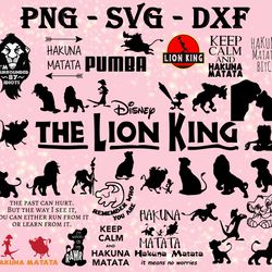 the lion king svg, bundles the lion king svg, png,dxf,...