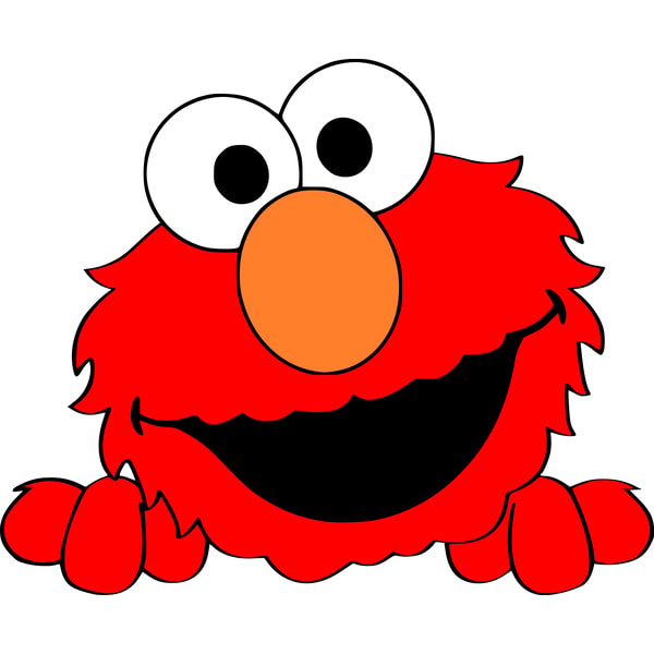 Elmo Vector Elmo svg, Sesame Street Svg, Sesame Street logo, Cookie Mons - Inspire ...