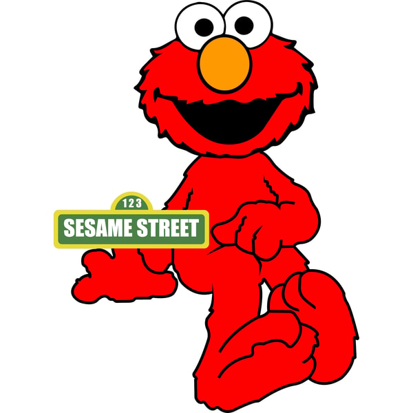 Elmo Large Format File Elmo svg, Sesame Street Svg, Sesame Street logo, Cookie Mons | Inspire ...