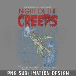 ight of the creeps vintage cult classic png download