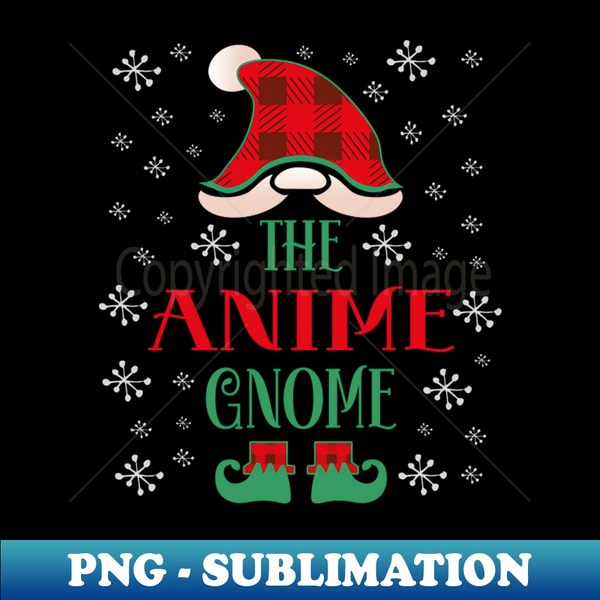 SI-20231106-417_Anime Gnome Buffalo Plaid Matching Family Christmas Gnome Pajama 9895.jpg