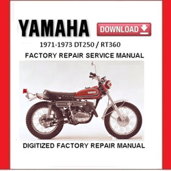 1971-1973 YAMAHA DT250 / RT360 Factory Service Repair Manual pdf Download