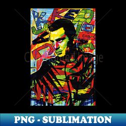 Jack Kerouac and the Birth of Colors - Aesthetic Sublimation Digital File - Perfect for Personalization