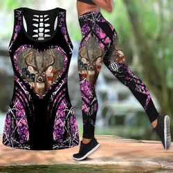 111thhht-deer hunting america combo legging tanktop