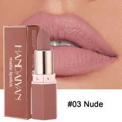 HANDAIYAN 6 Colors Matte Lipstick Beauty Lip Gloss Lippin Stift Tinted Balm For beauty and lips care