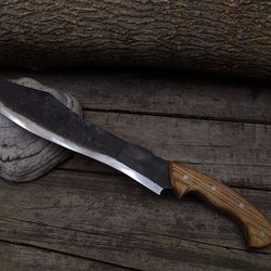 17 inch kitchen knife. chef's knife. handmade knife. knife for cutting vegetables and herbs. kitchen tool. kitchen cutle