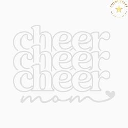 cheer mom svg, png dxf eps, cheerleader mom, cheerleading shirt, cricut, silhouette, digital file, cheer team mom shirt