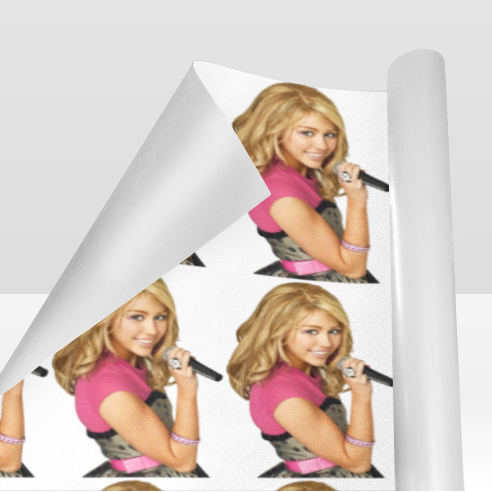 Hannah Montana Gift Wrapping Paper.png