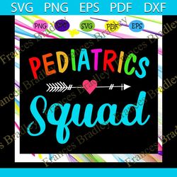 pediatrics squad, pediatric icu, pediatric doctor, gift for nurse, nurse svg, nurse appreciation, nursing school gift, p