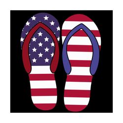 flip flops, independence day svg, 4th of july, patriotic svg, flip flops clipart, america flip flops, america flag, inde