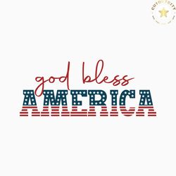 god bless america svg, 4th of july svg, fourth of july svg