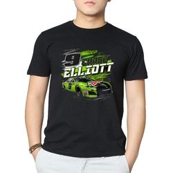 nascar t-shirt 9 mountain dew mens cotton short sleeve t-shirt