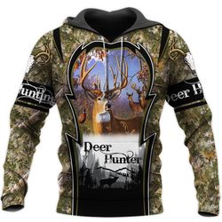 316thhht-deer hunting 3d all over printed