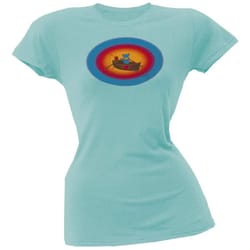 grateful dead &8211 terrapin & bear dinghy blue juniors t-shirt