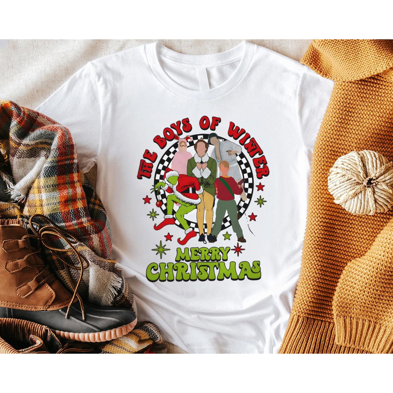 The Boys of Winter Retro Holiday Christmas Kevin Gr$inch Elf Buddy Cl$ark Griswold.jpg