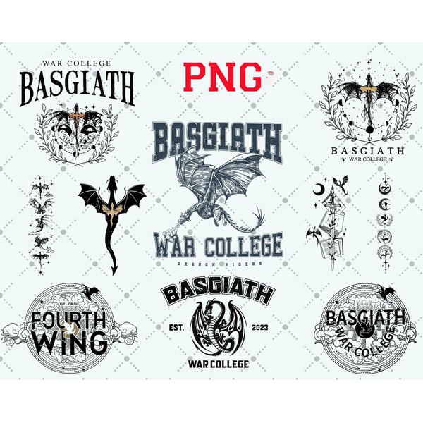 Basgiath War College Png Bundle, Fourth Wing PNG, Violet Sor | Inspire ...