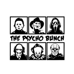 the psycho bunch, halloween svg, halloween svg, the psycho bunch svg, friends horror movie, the psycho bunch svg, friend