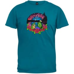 grateful dead &8211 terrapin lake teal t-shirt