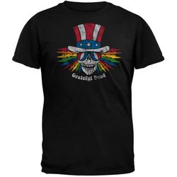 grateful dead &8211 uncle sam skull soft t-shirt