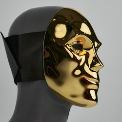 Danny V plastic mask | Hollywood Undead FIVE album | Gold Cloak of Secrecy