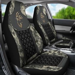 55thhht-deer hunting car seat covers