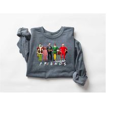 Christmas Friends Sweatshirts, Christmas Movie Tee, Funny Christmas Shirt, Christmas Party Shirt, Gift For, 90's Movie T