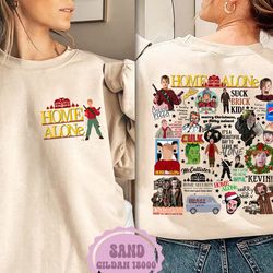 retro 90s christmas movie shirt, home alone sweatshirt, mccallister home security shirt, all the home alone, macaulay cu