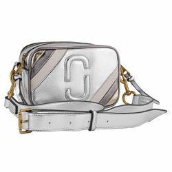 Crossbody Bag in Silver Color
