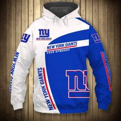 New York Giants Hoodie 3D Style5481 All Over Printed