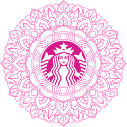 flower starbuck svg, starbucks svg, starbucks logo svg, flower starbucks logo svg, flowers svg, digital download