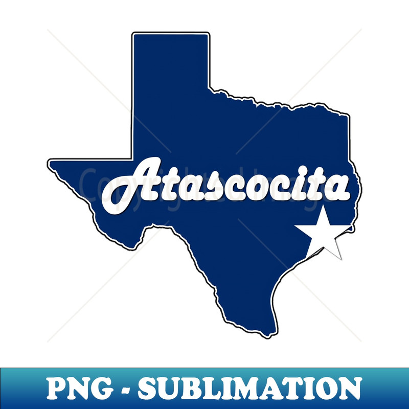 AJ-20231107-1362_City of Atascocita Texas Lone Star State Map Navy Blue 5554.jpg