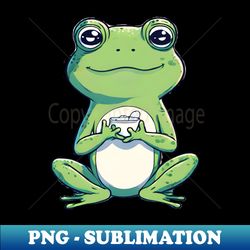 self care frog - instant sublimation digital download - instantly transform your sublimation projects