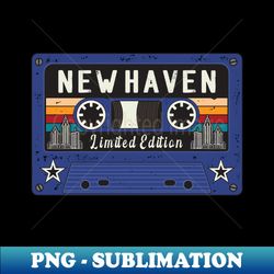 Retro New Haven City - High-Quality PNG Sublimation Download - Vibrant and Eye-Catching Typography