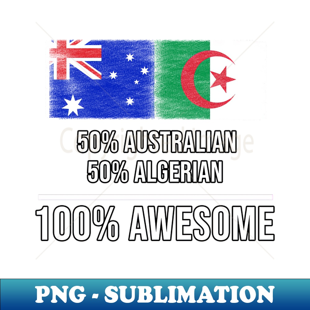 BE-20231107-091_50 Australian 50 Algerian 100 Awesome - Gift for Algerian Heritage From Algeria 8118.jpg