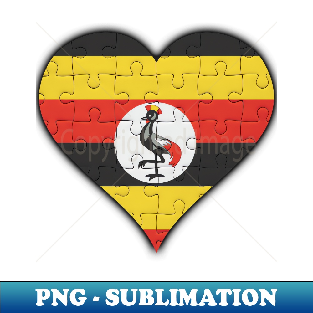 BG-20231107-11163_Ugandan Jigsaw Puzzle Heart Design - Gift for Ugandan With Uganda Roots 7823.jpg