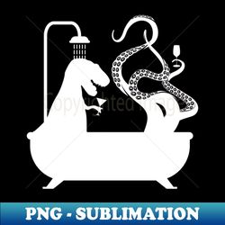 t rex and kraken bath buddies - instant sublimation digital download - spice up your sublimation projects