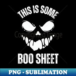 this is boo sheet scary ghost face halloween costume - high-quality png sublimation download - revolutionize your designs