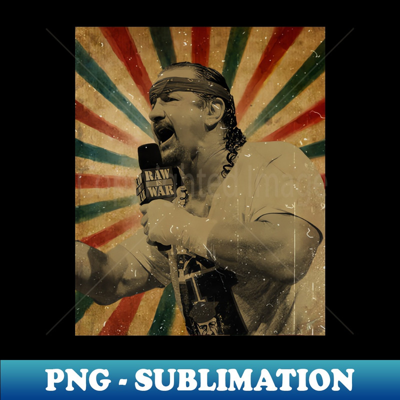 BQ-20231107-6345_RIP Terry Funk - Photo Vintage Retro Look Fan Design 6213.jpg